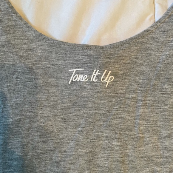 Tone it up messy bun gettin it done tank - Picture 5 of 6